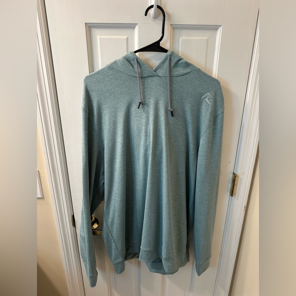 Rhoback Green Performance Hoodie Sweatshirt